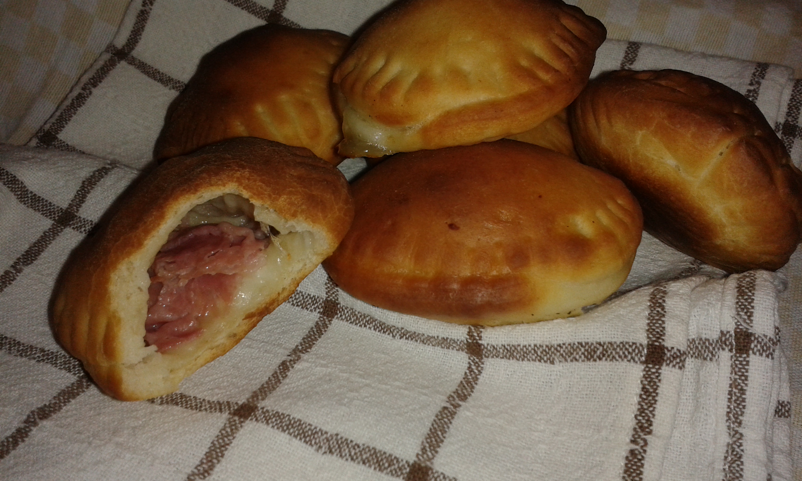 Panzerotti di kamut al forno
