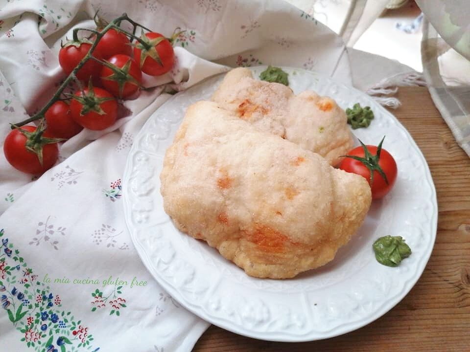 Panzerotti fritti senza glutine