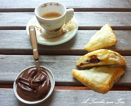 Panzerotto alla nutella