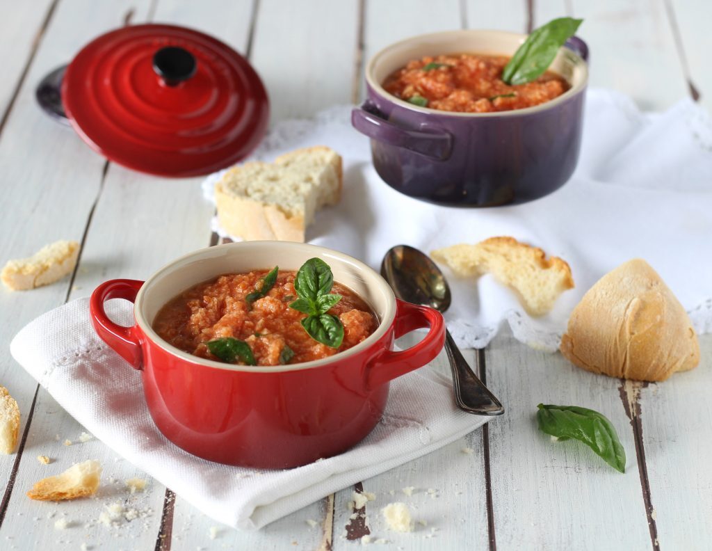 Pappa cruda al pomodoro ricetta estiva