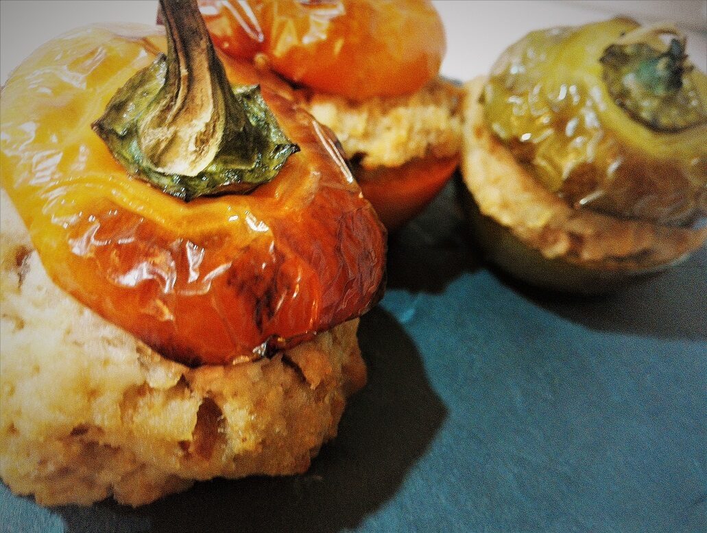 Pappacelle ripiene di tonno al forno [senza uova]