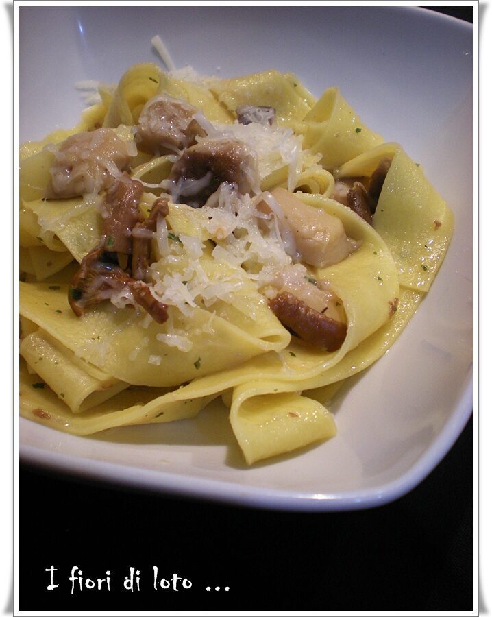 Pappardelle ai funghi