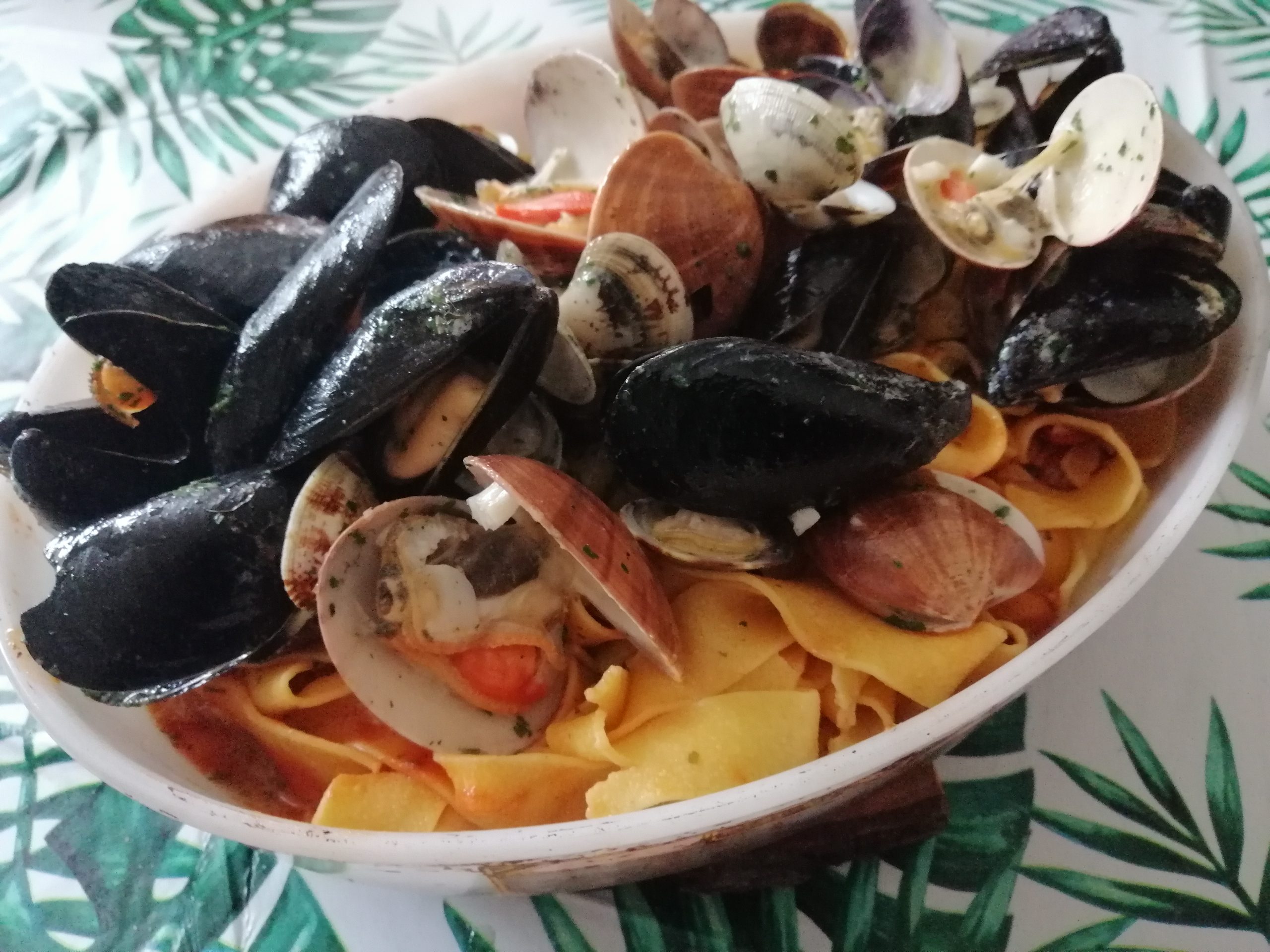 Pappardelle ai molluschi