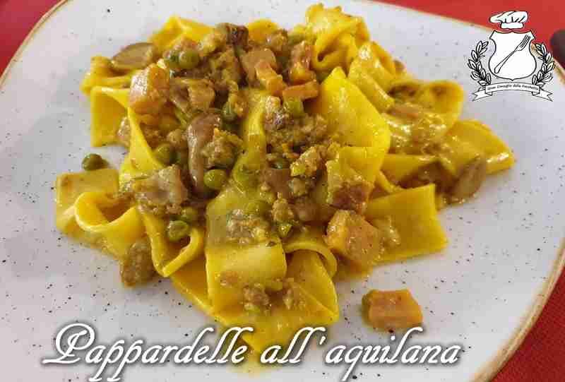 Pappardelle all’aquilana