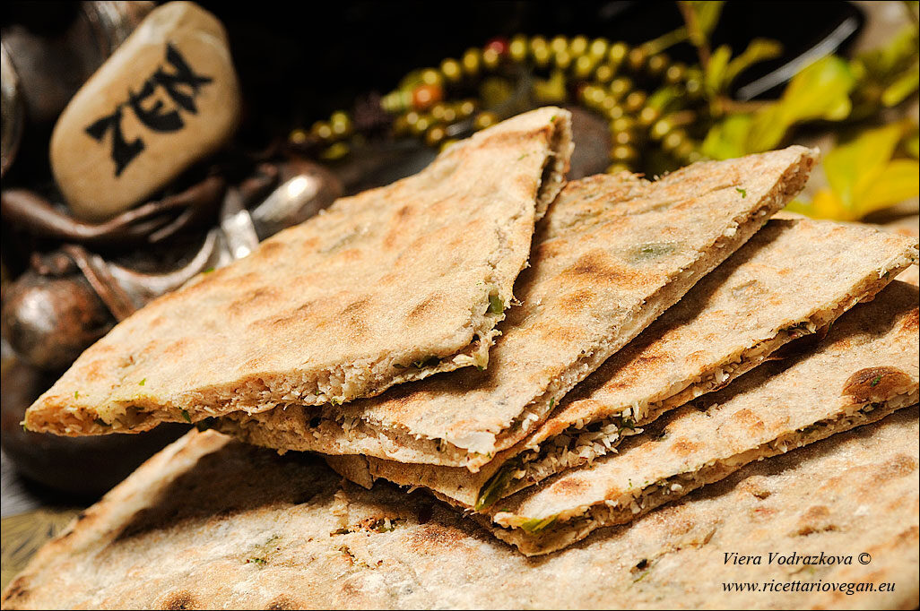 Paratha all’okara di cocco a modo mio