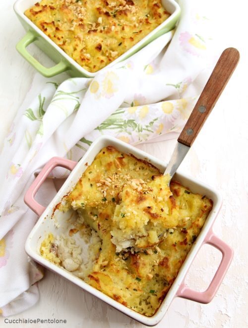Parmentier di merluzzo