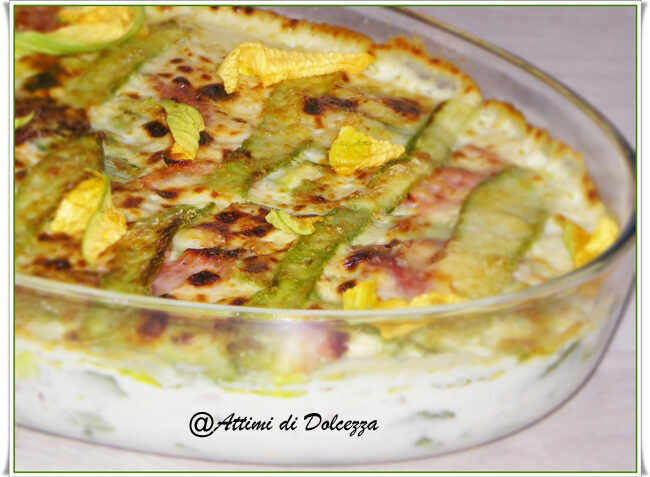 PARMIGIANA BIANCA DI ZUCCHINE