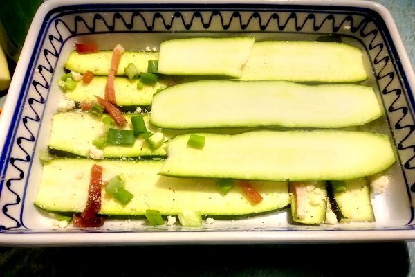 Parmigiana bianca di zucchine, senza precottura