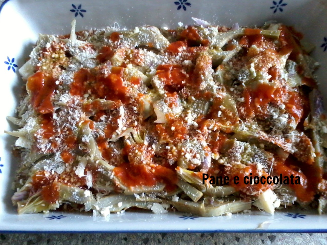 Parmigiana di carciofi