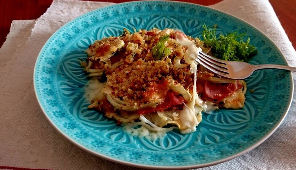 Parmigiana di finocchi