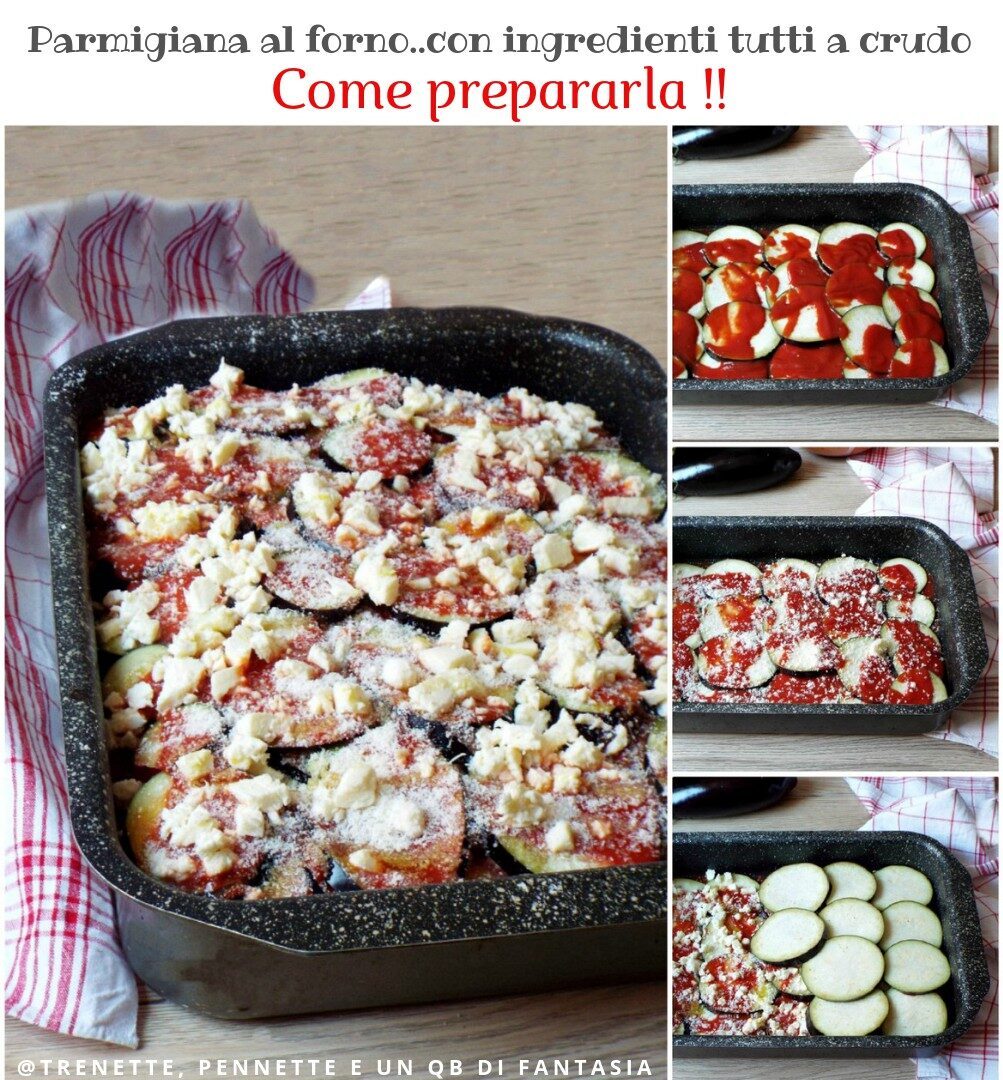 Parmigiana di melanzane a crudo