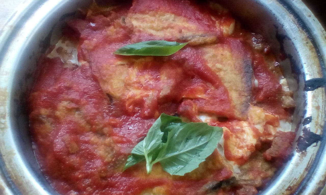 Parmigiana di melanzane a modo mio