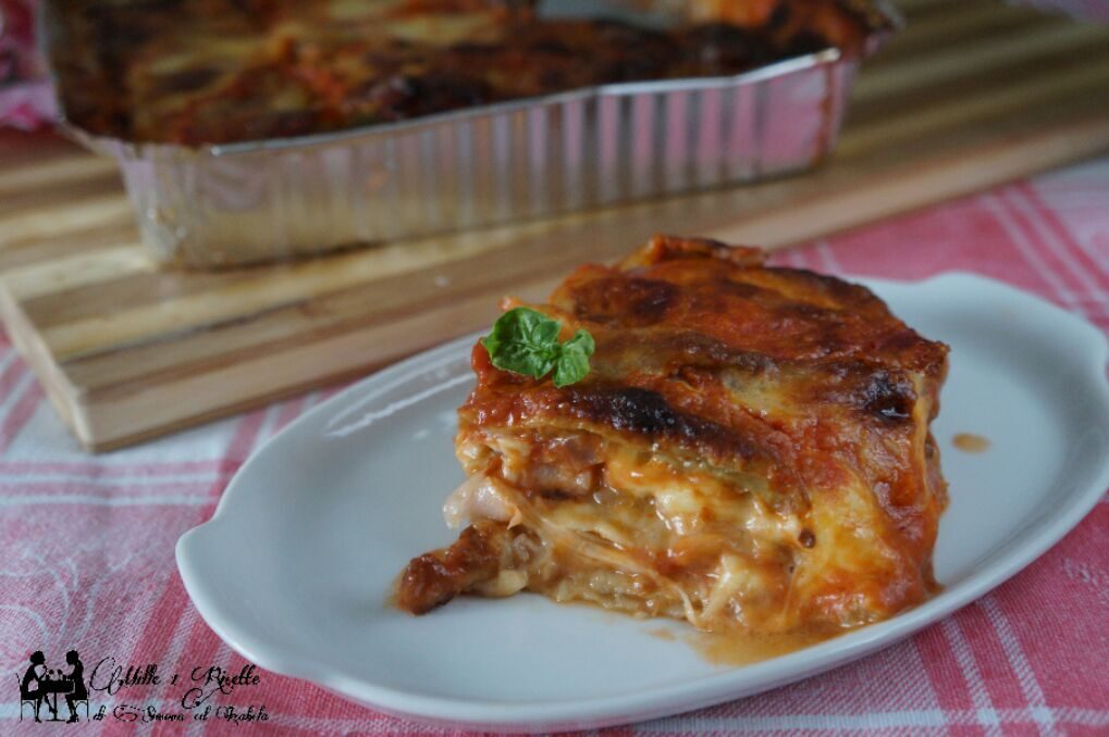 Parmigiana di melanzane farcita