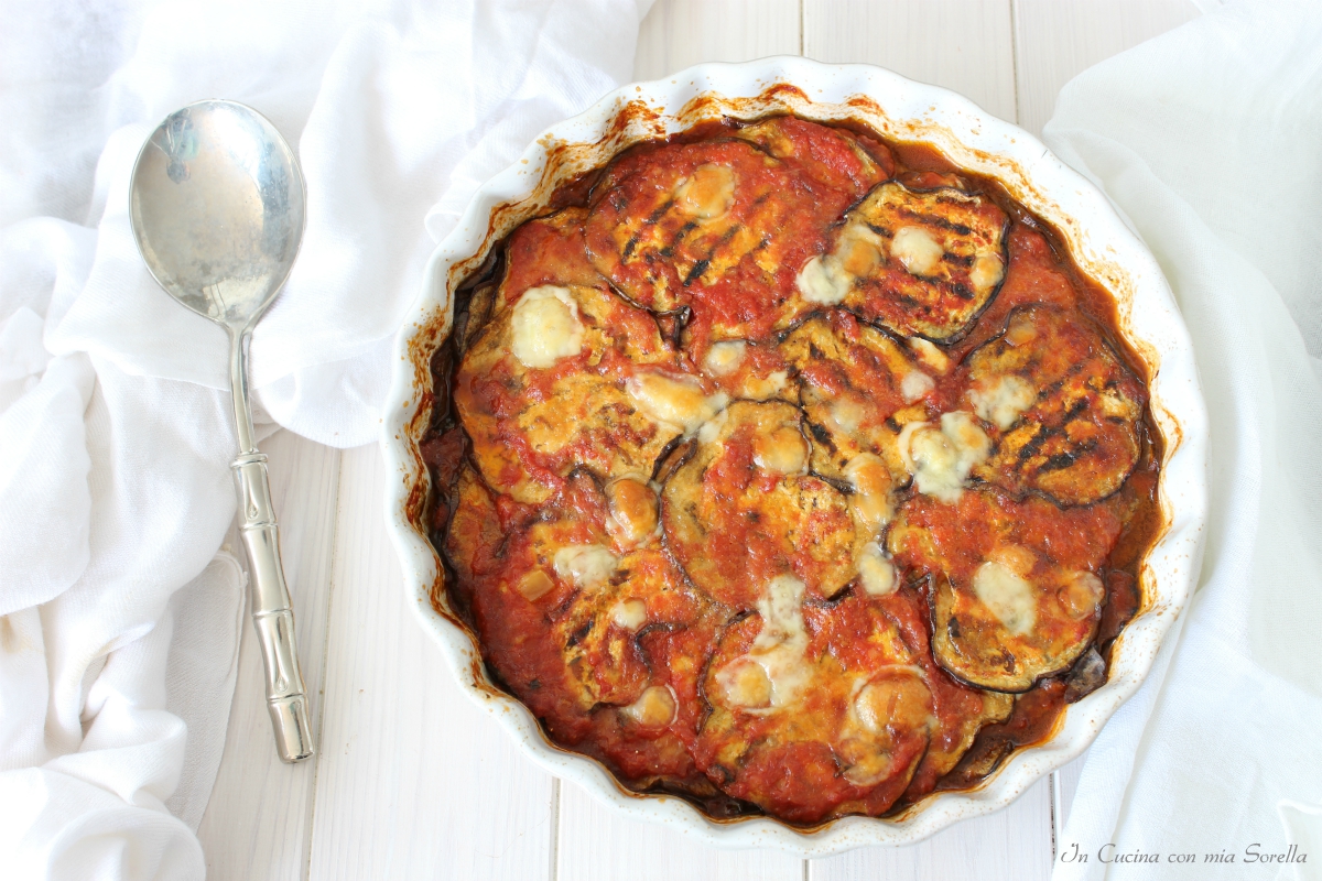 Parmigiana di melanzane grigliate