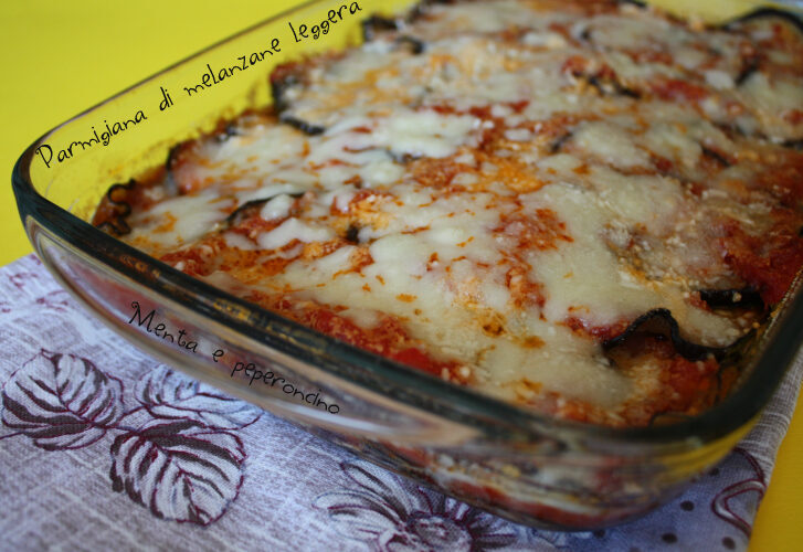 Parmigiana di melanzane leggera