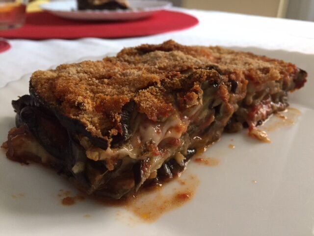 Parmigiana di melanzane leggera