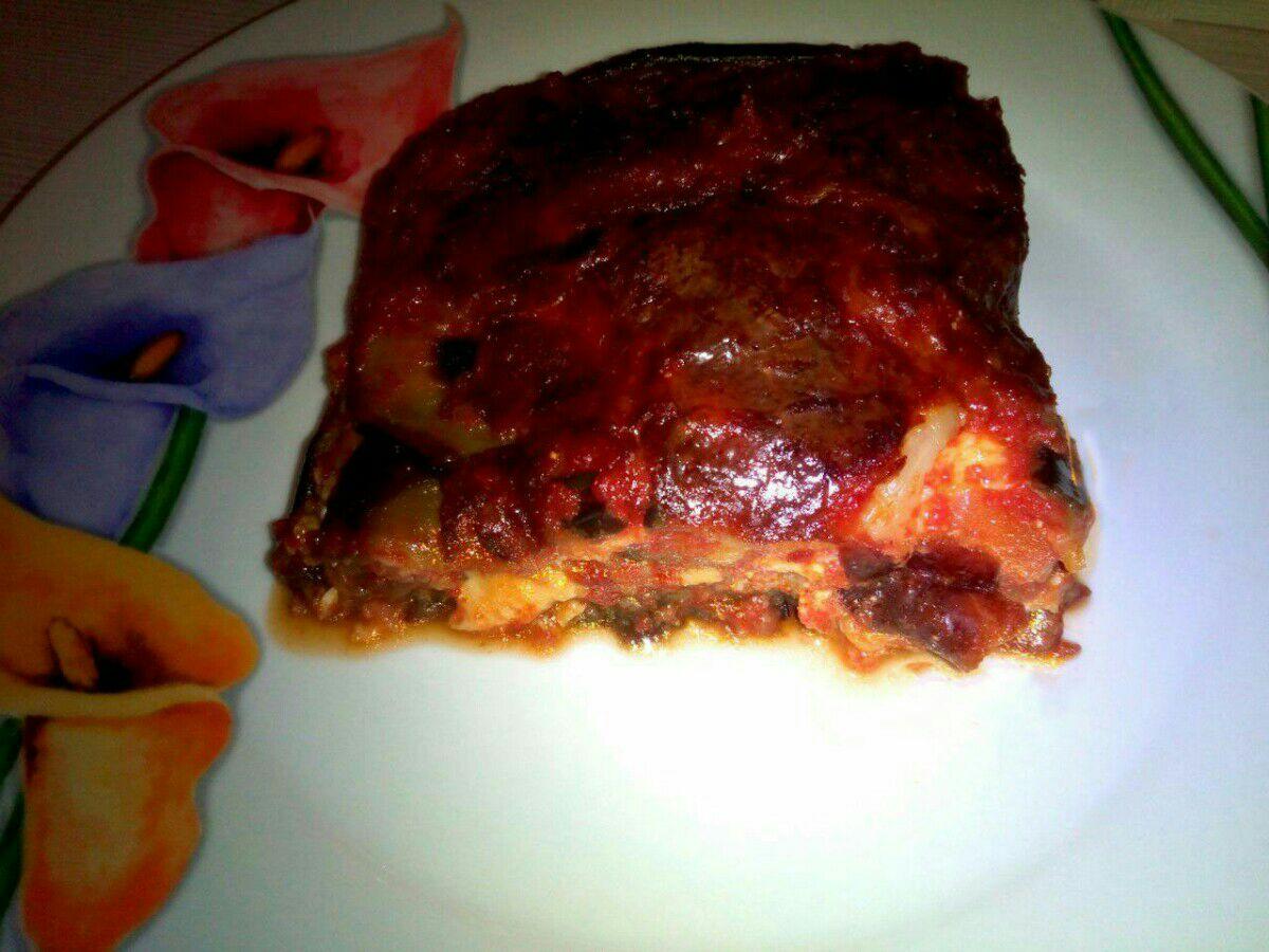 Parmigiana di melanzane non fritte