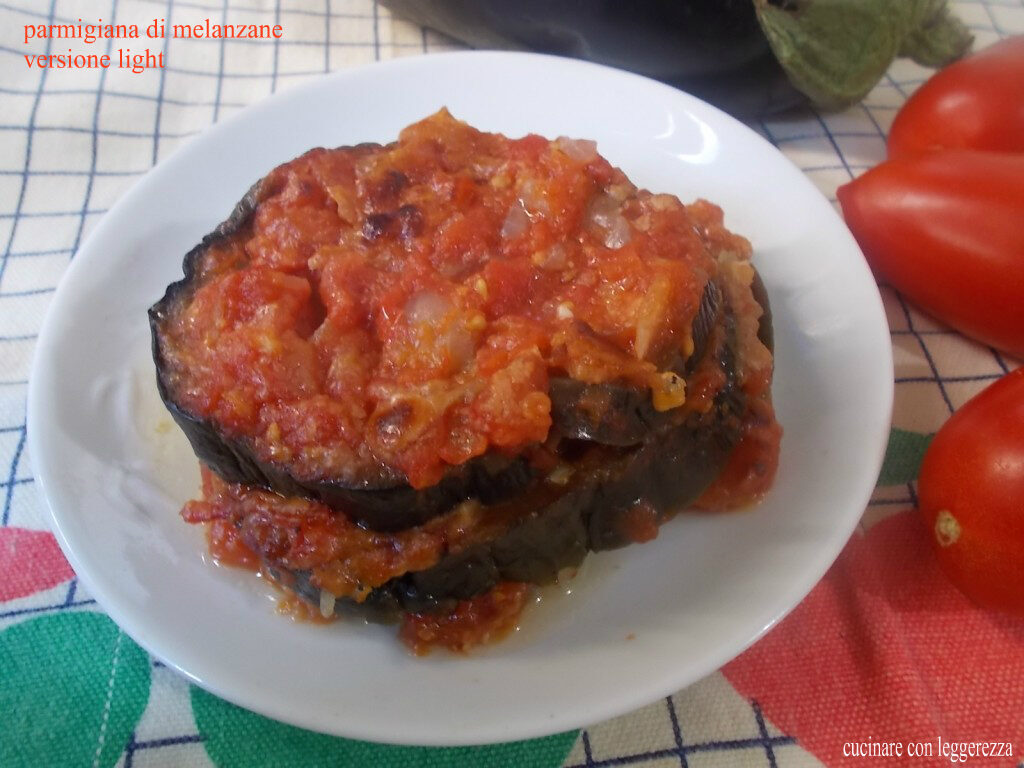 Parmigiana di melanzane – versione light