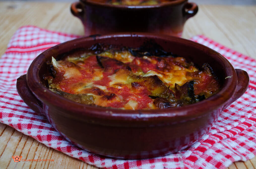 Parmigiana di zucchine al tegamino