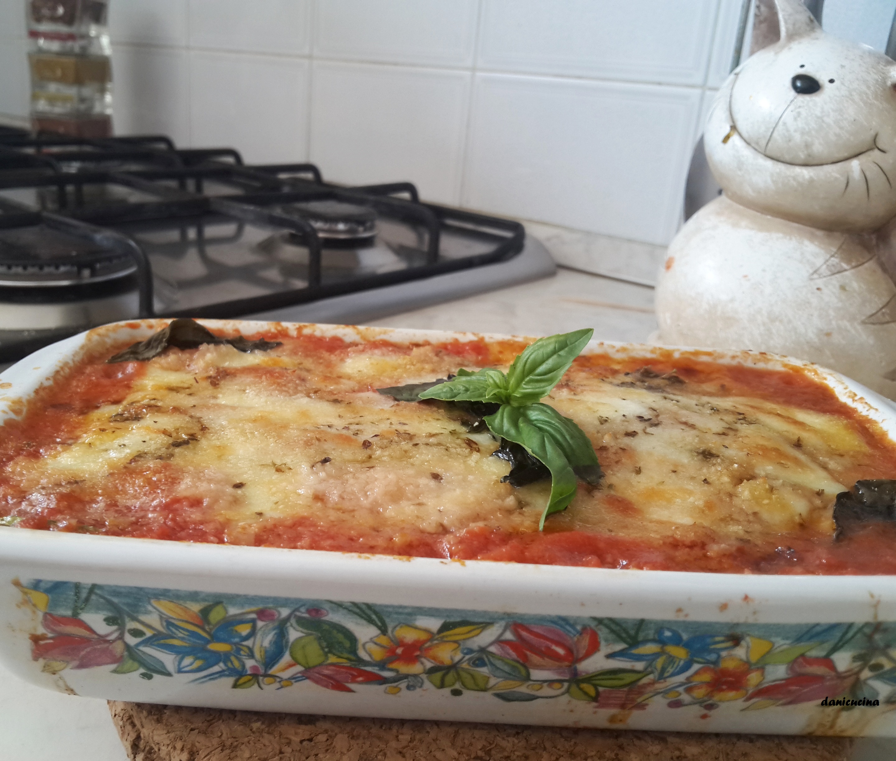 Parmigiana di zucchine grigliate