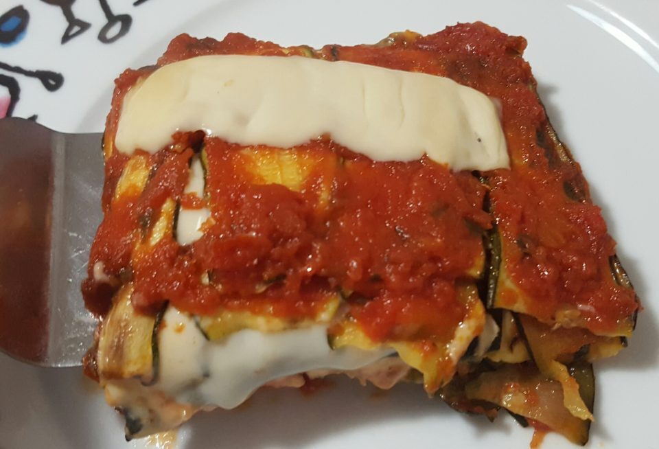 Parmigiana di zucchine light