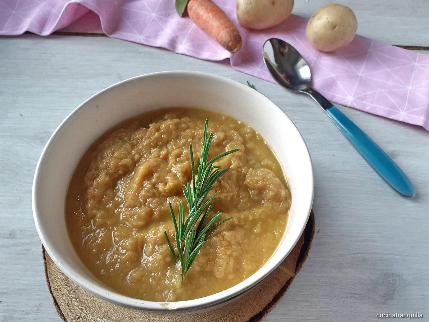Passato di patate e carote
