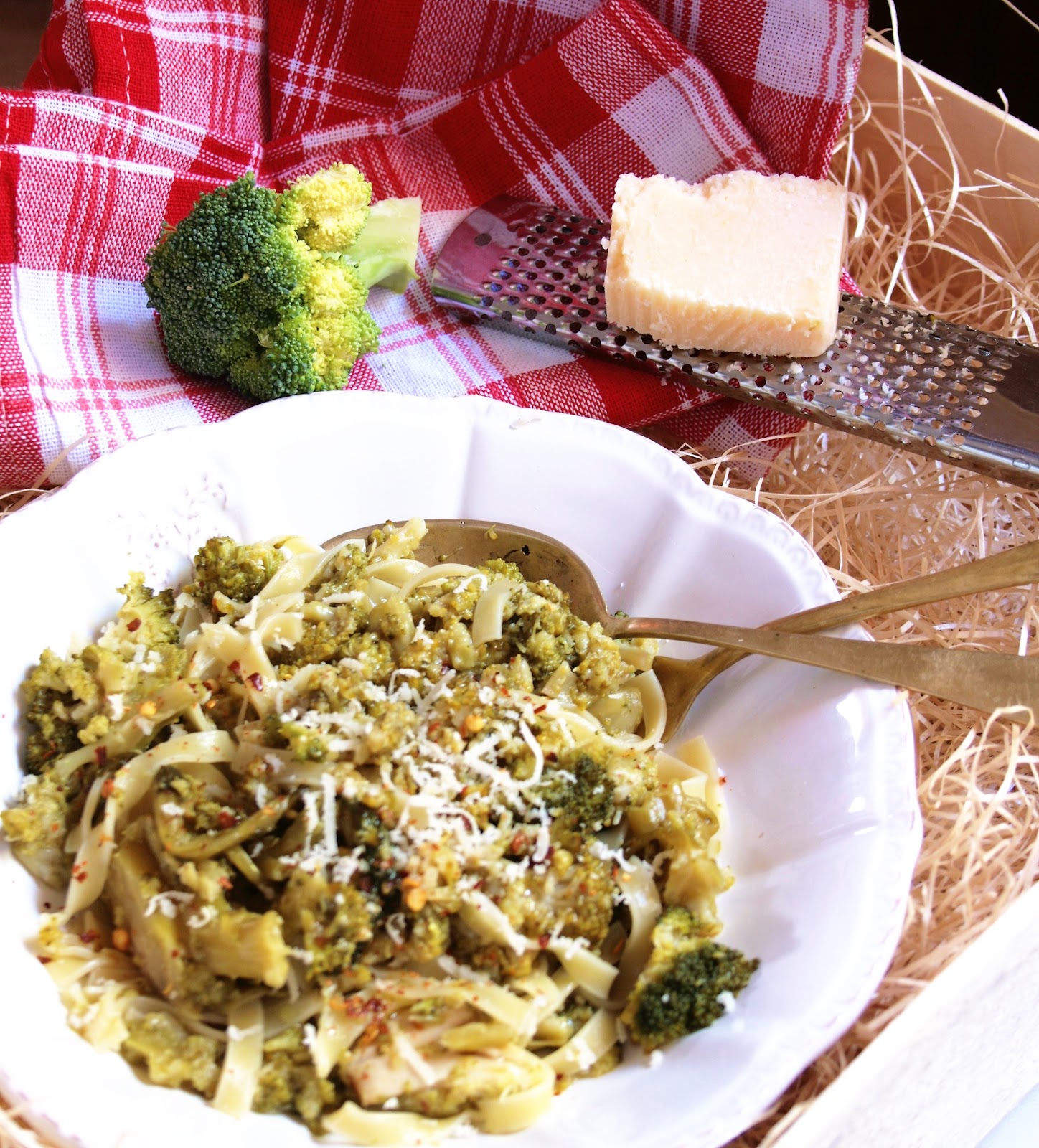 Pasta aglio olio e broccoli
