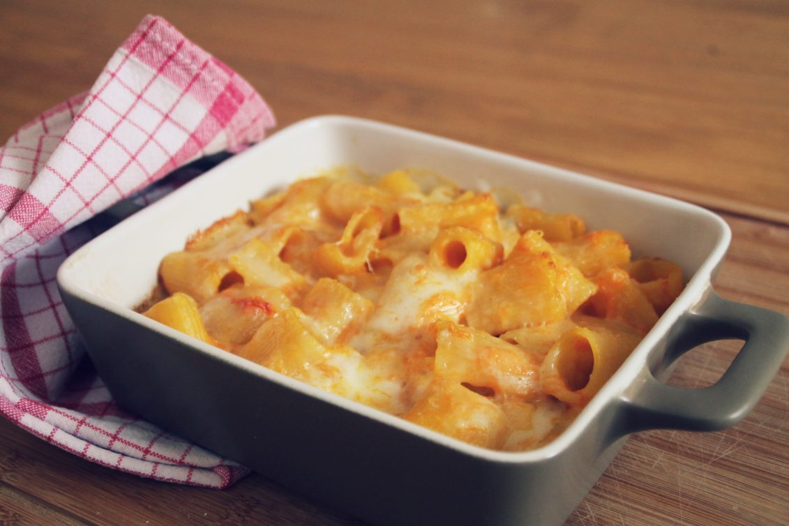 Pasta ai 4 formaggi e zucca