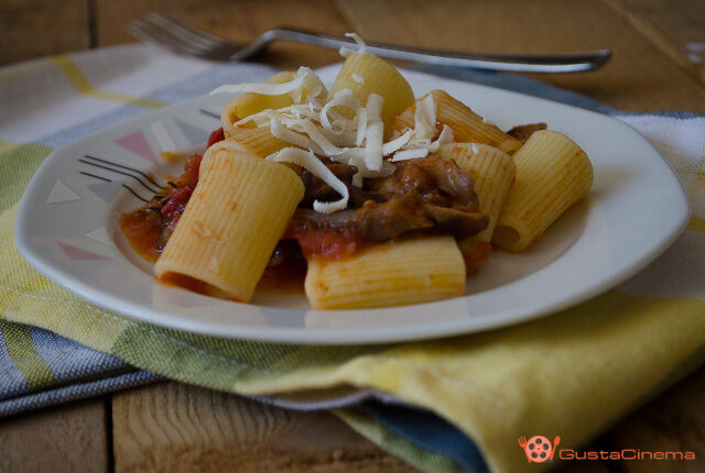 Pasta ai funghi chiodini