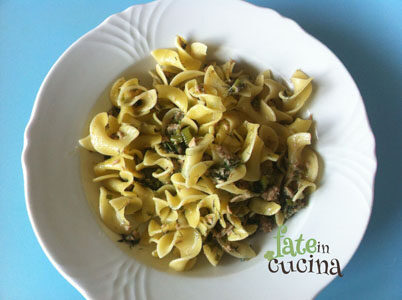 Pasta al finocchietto selvatico e tonno