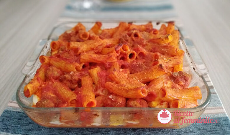 Pasta al forno a modo mio