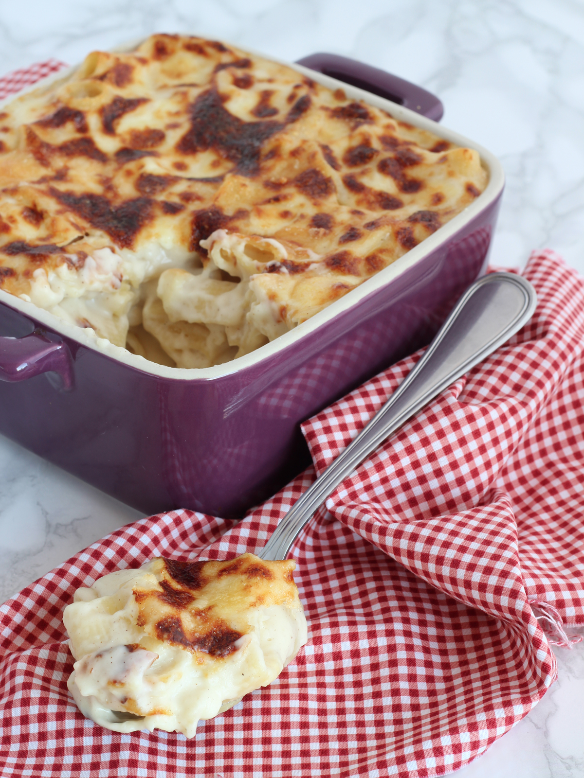 Pasta al forno ai formaggi