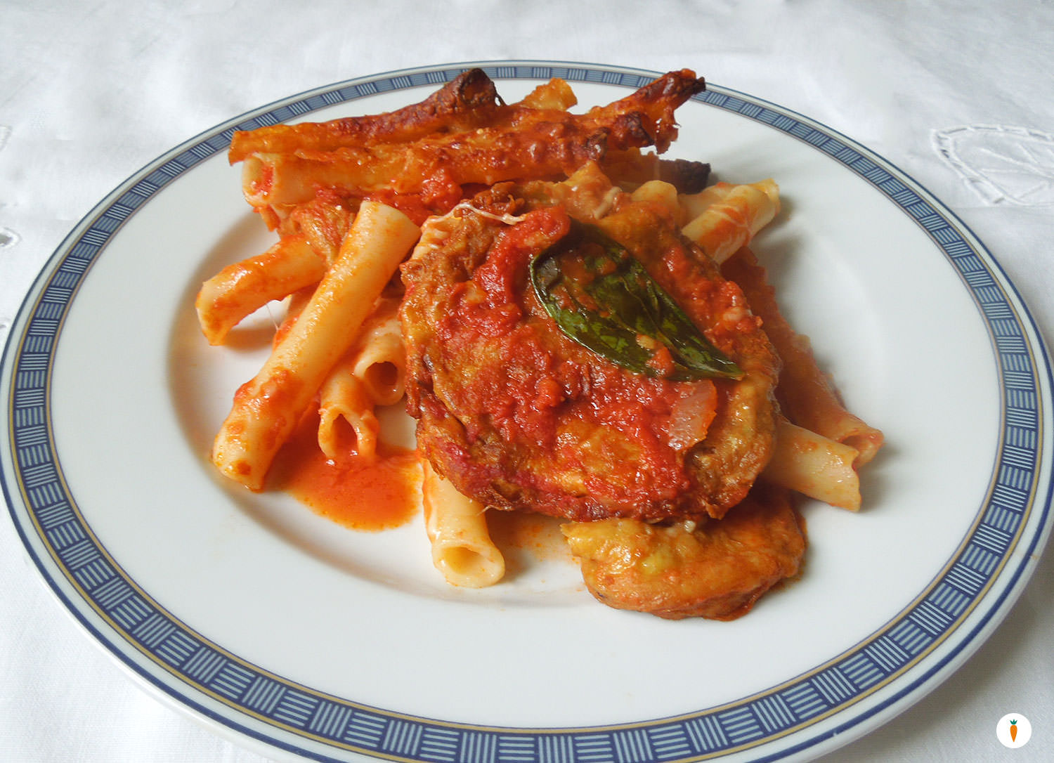 Pasta al forno alle melanzane