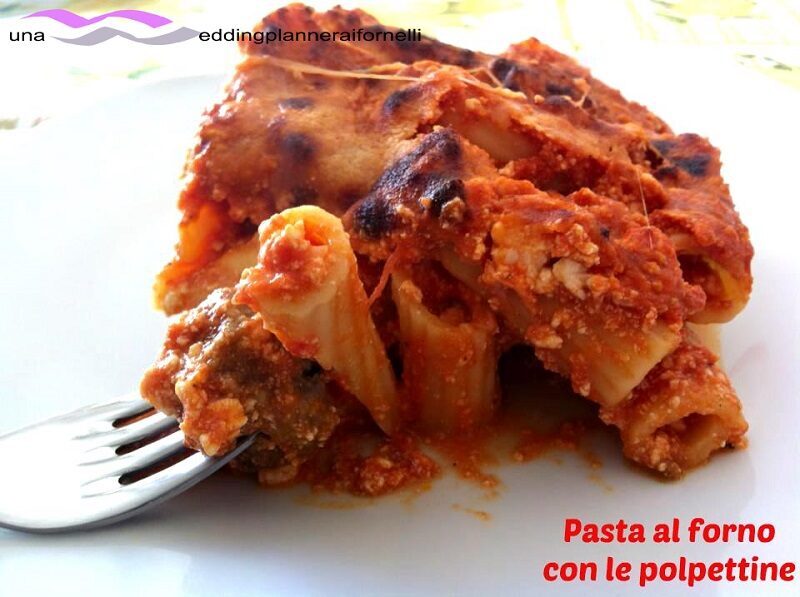 Pasta al forno con le polpettine