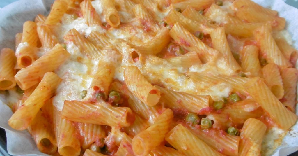 Pasta al forno leggera