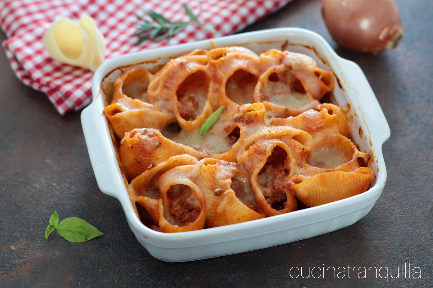 Pasta al forno ripiena