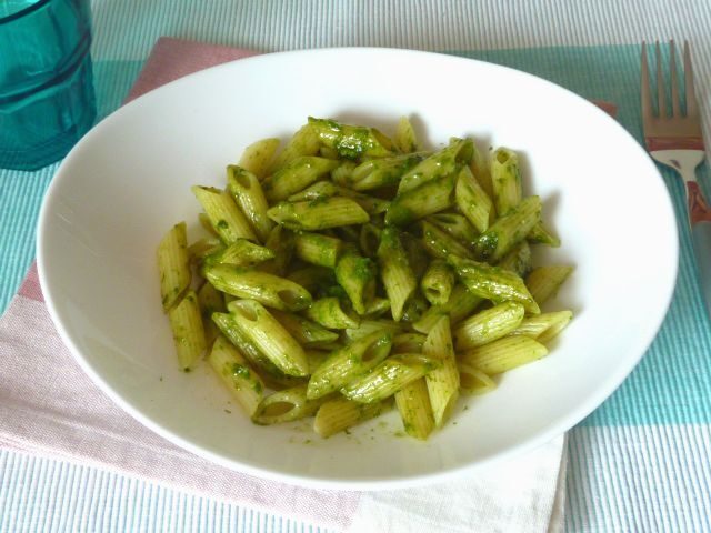 Pasta al pesto di basilico