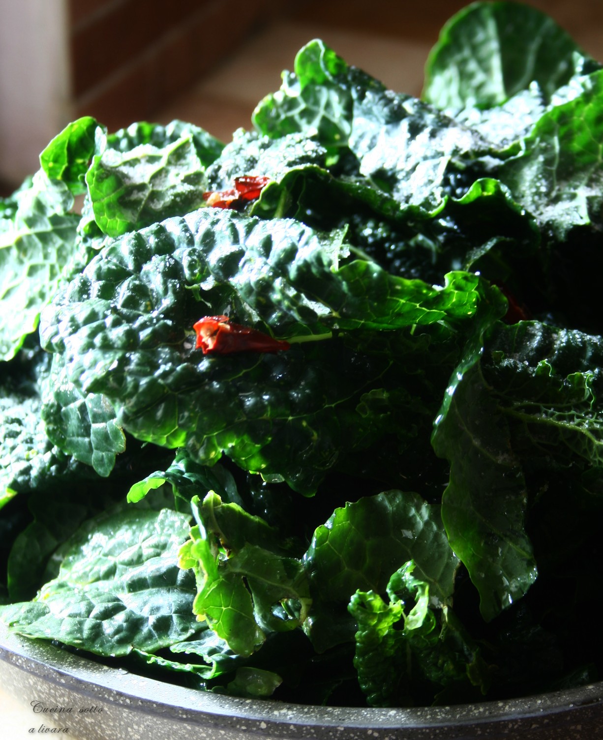 Pasta al pesto di cavolo nero
