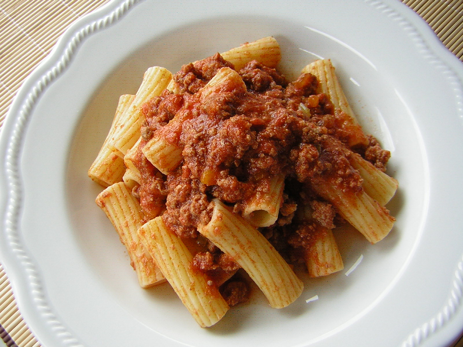 Pasta al ragù di carne