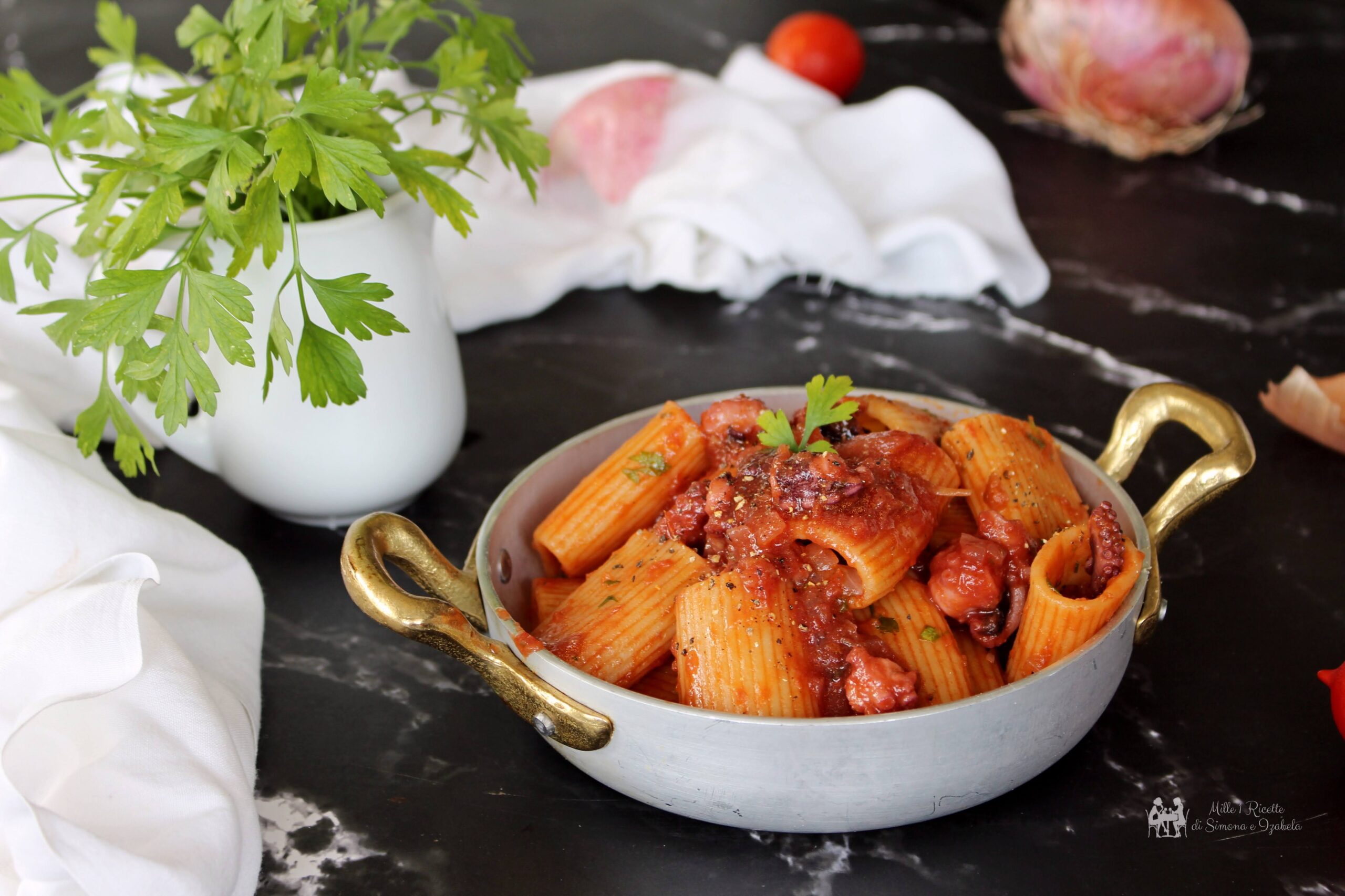 Pasta al ragù di polpo