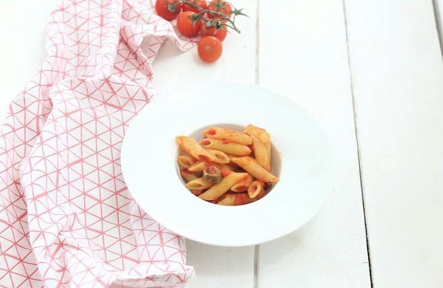 Pasta al sugo di olive