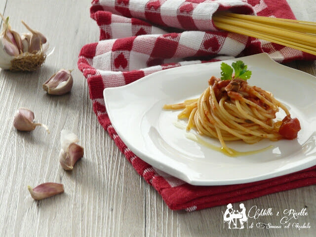 Pasta al sugo di sgombro