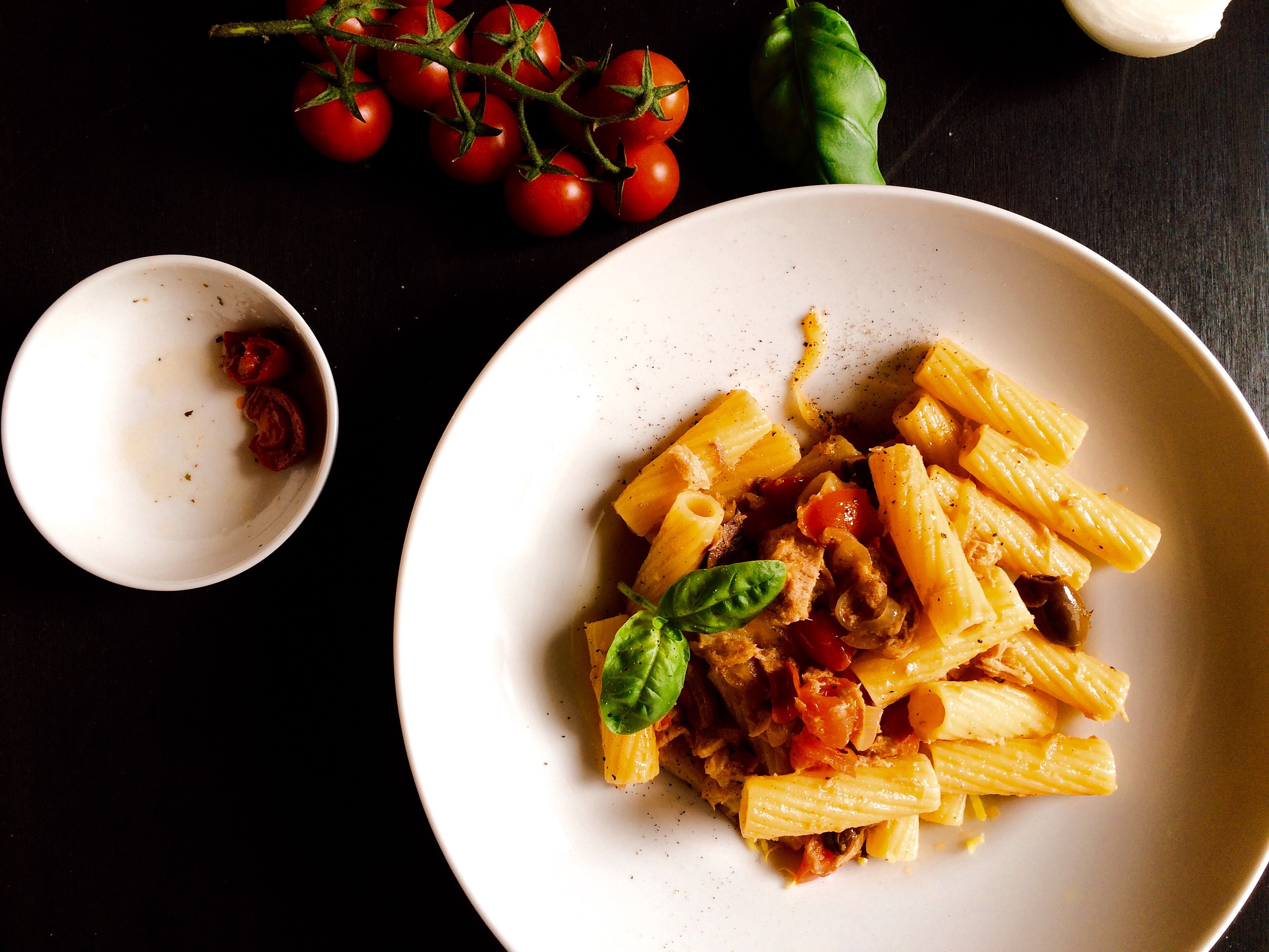 Pasta al tonno e pomodorini studentfriendly