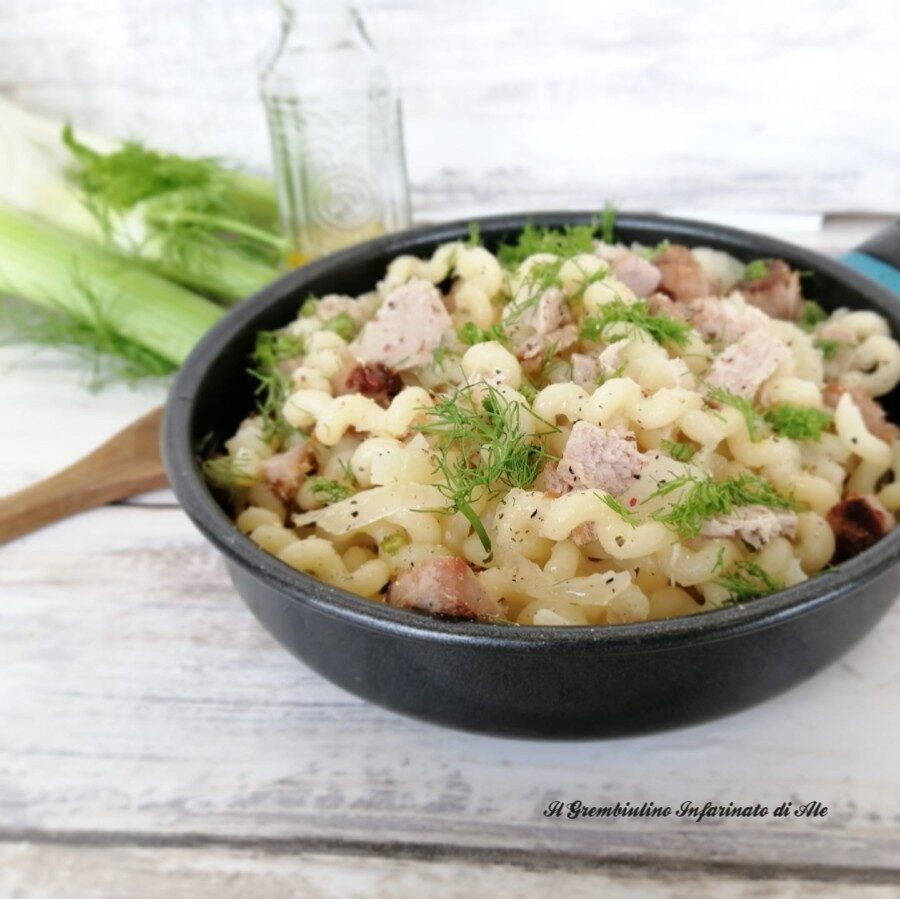 Pasta  al tonno fresco e finocchi