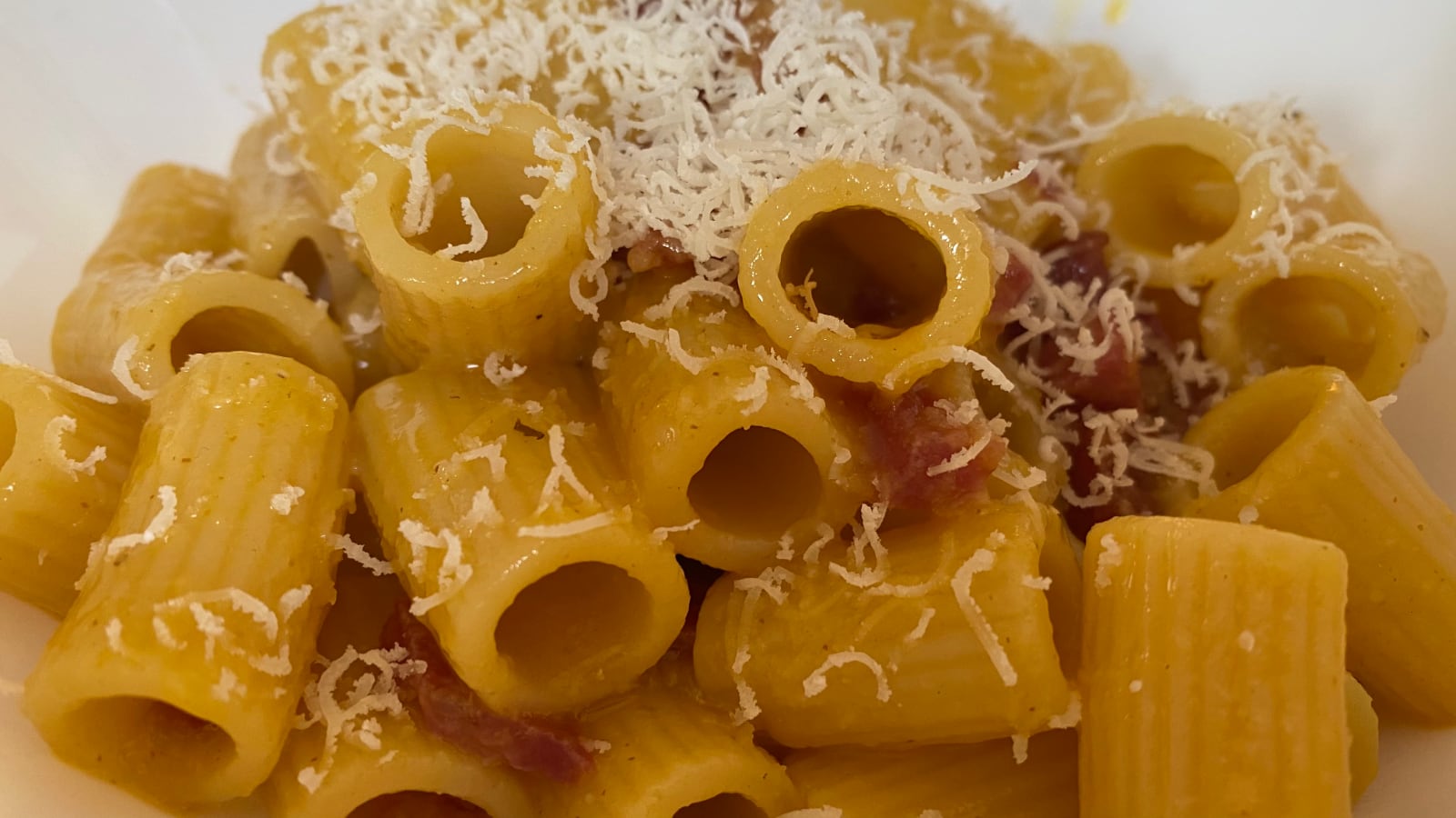 Pasta alla carbonara “friulana”, senza bimby