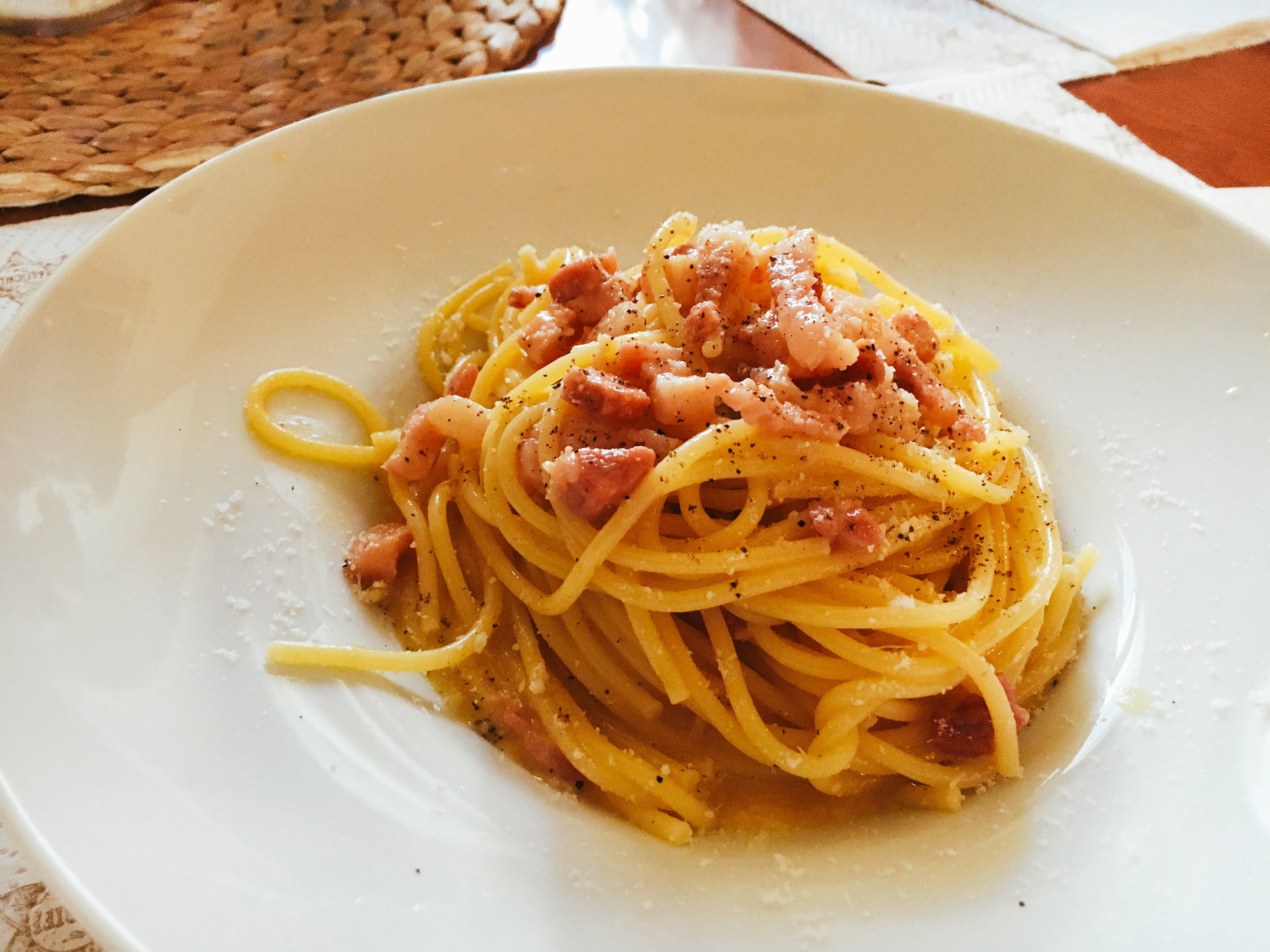Pasta alla carbonara