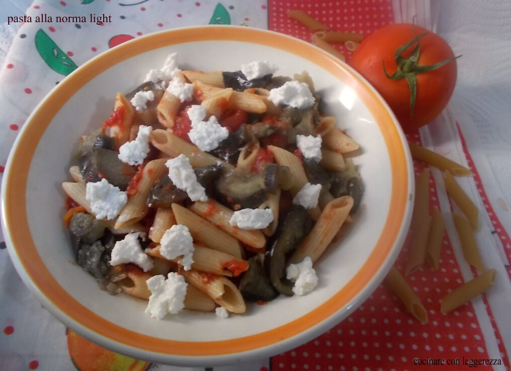 Pasta alla norma light