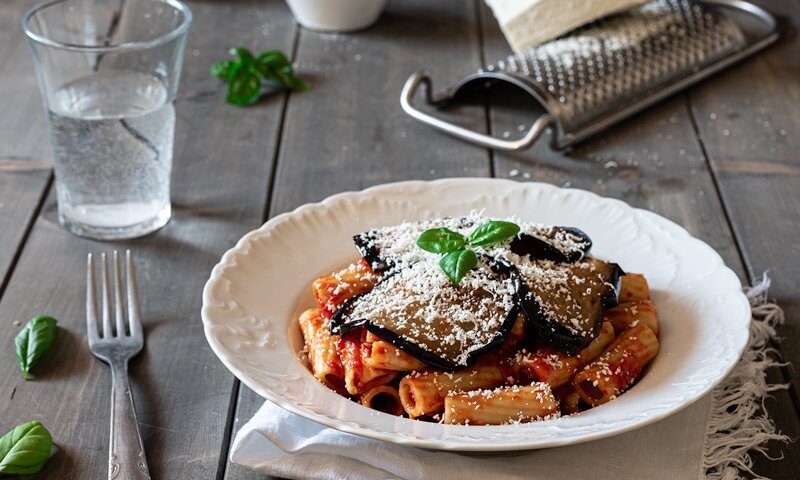 Pasta alla norma siciliana