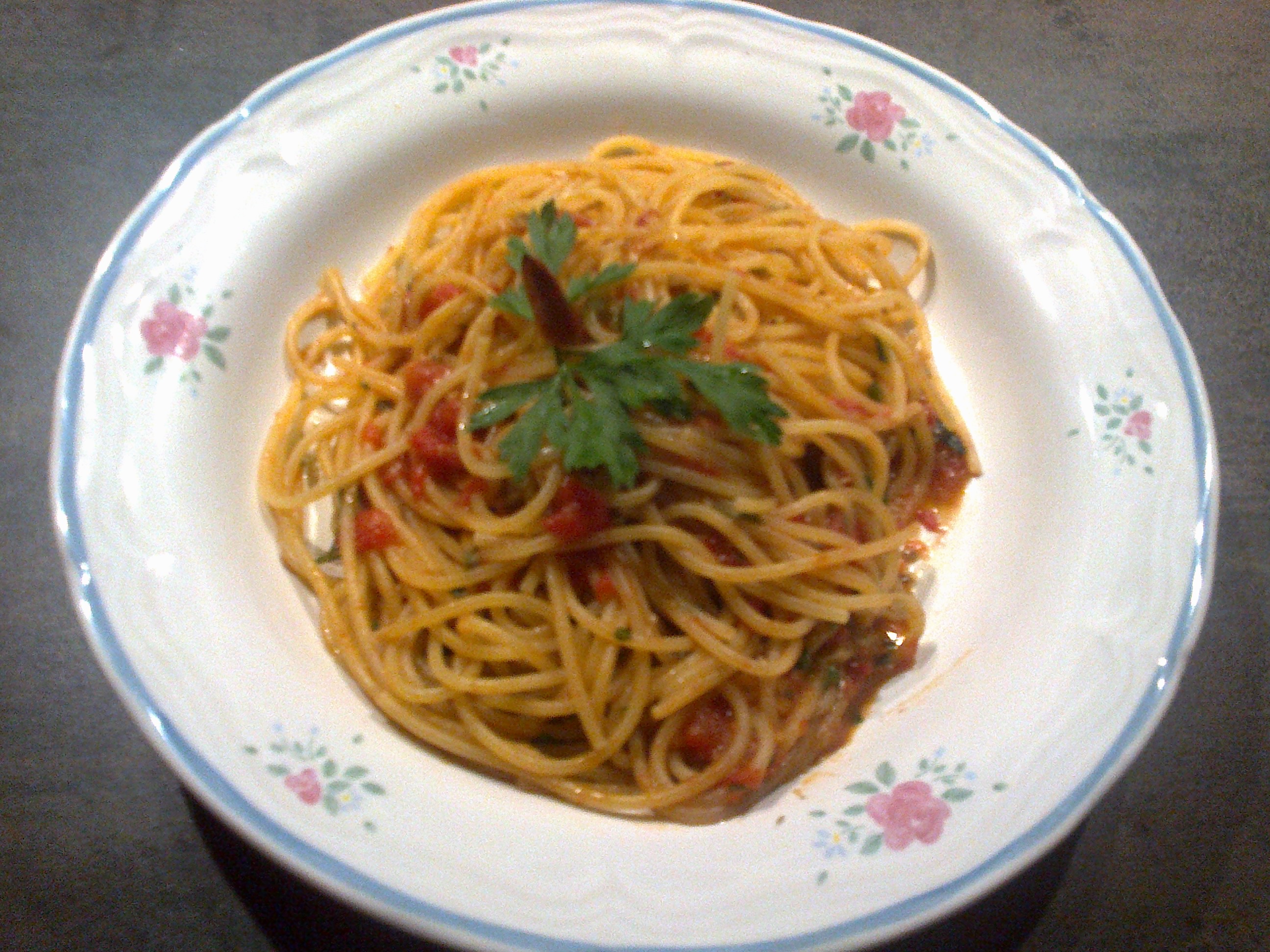 Pasta alla puttanesca