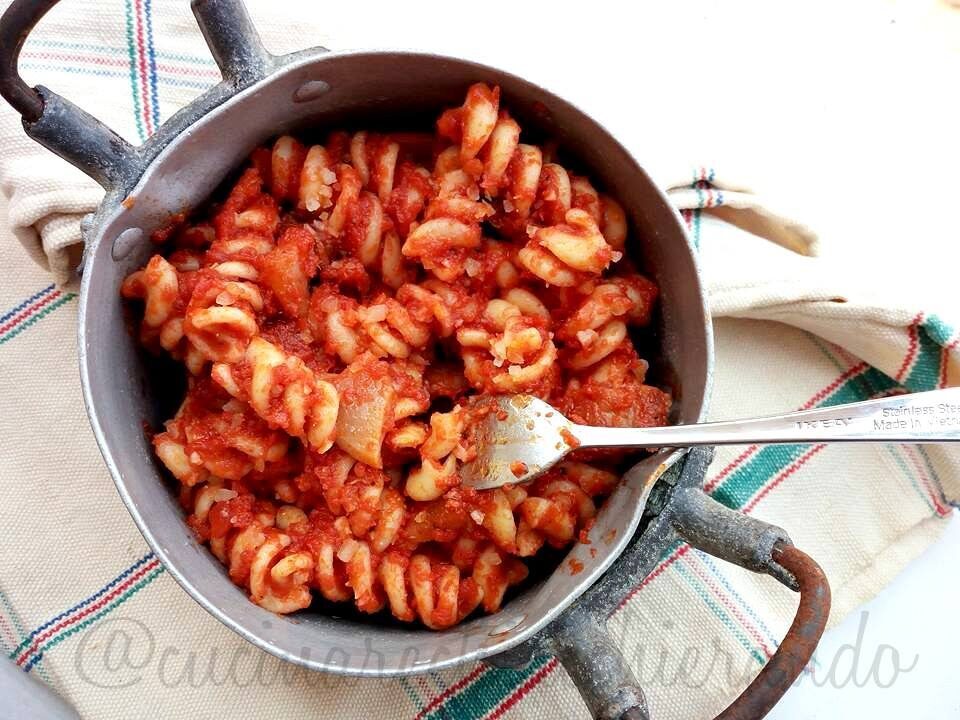 Pasta all’amatriciana ricetta originale